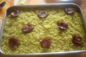 Rata cu orez (Arroz de Pato)